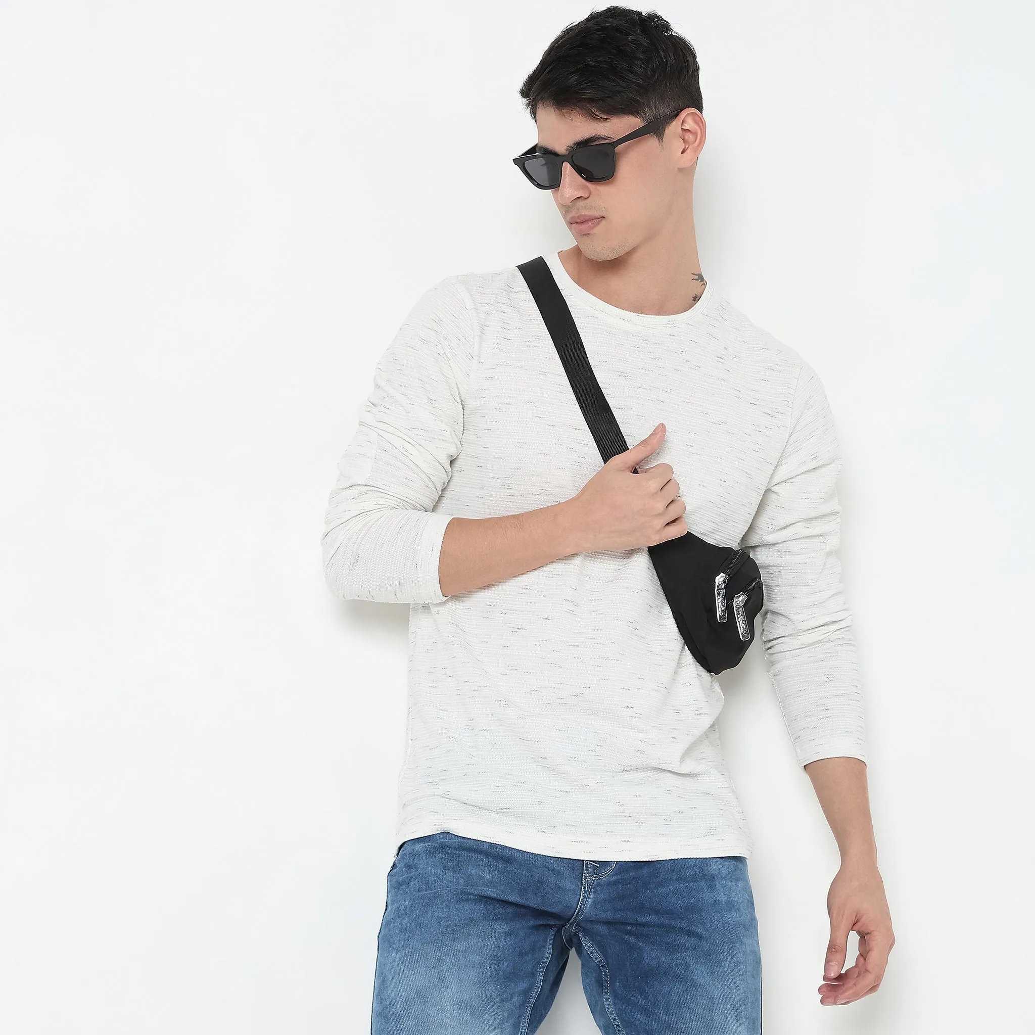Regular Fit Structured T-Shirt