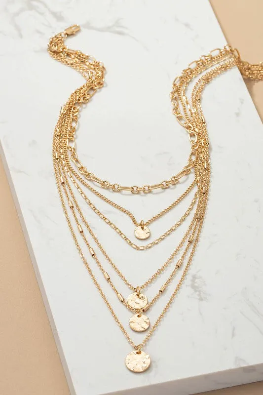 RESTOCK Gold Layered Necklace