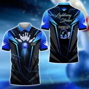 Rick Lightning Strikes Team 3D Shirt - QB95