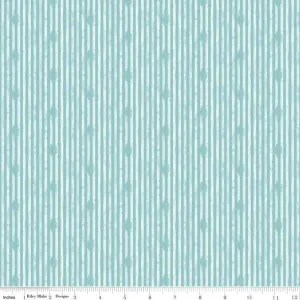 Riley Blake - Abbie - Stripe - Aqua