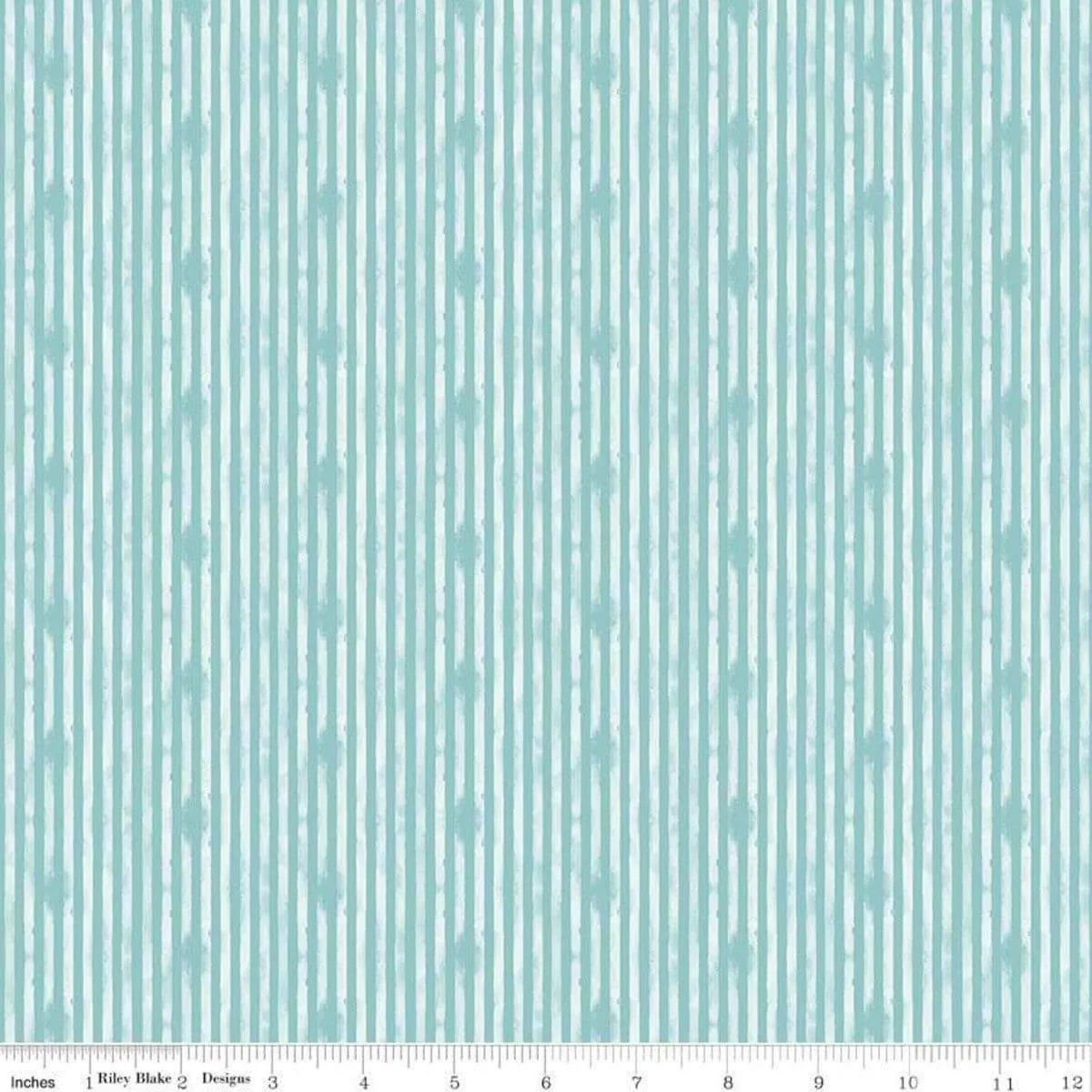 Riley Blake - Abbie - Stripe - Aqua