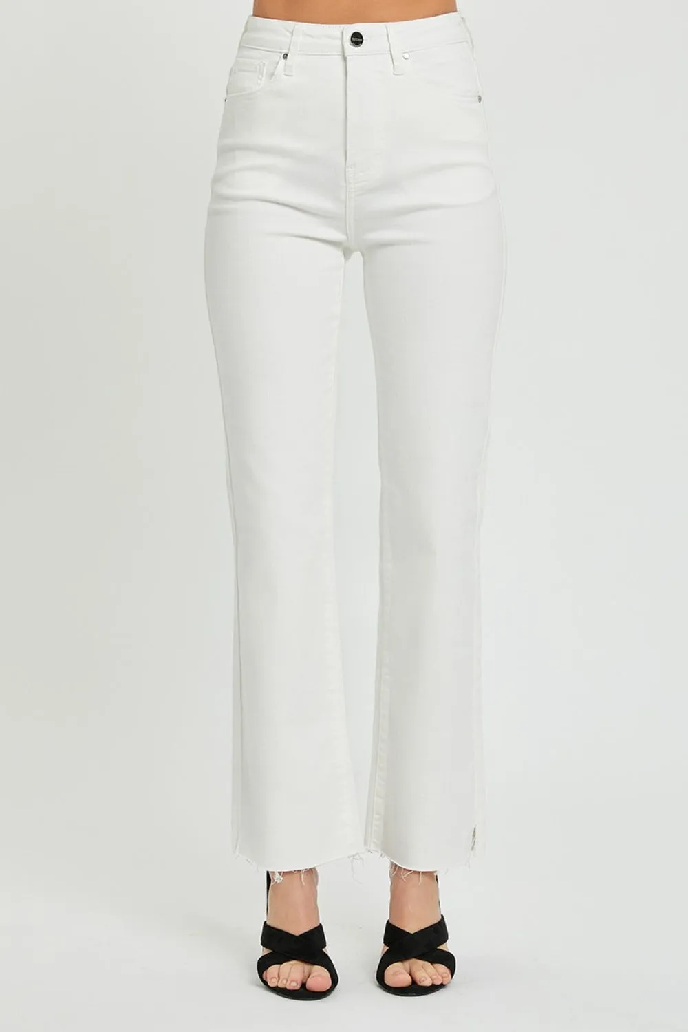 RISEN High Rise Tummy Control Straight Jeans