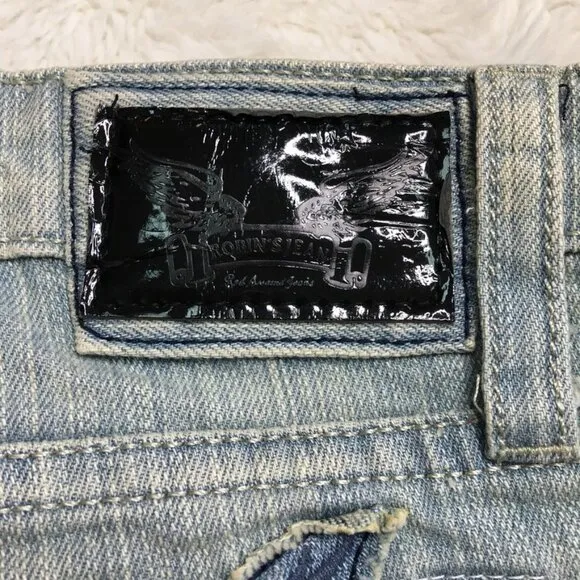 Robin's Jean Women's Blue Light Wash Jeans Size 28 x 35&quot;