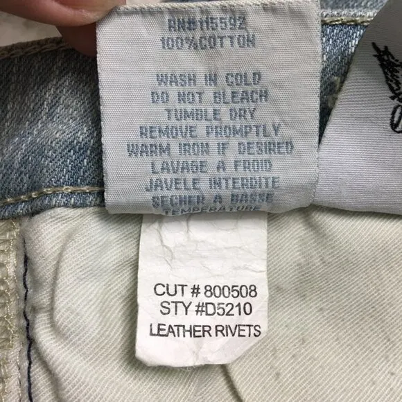 Robin's Jean Women's Blue Light Wash Jeans Size 28 x 35&quot;