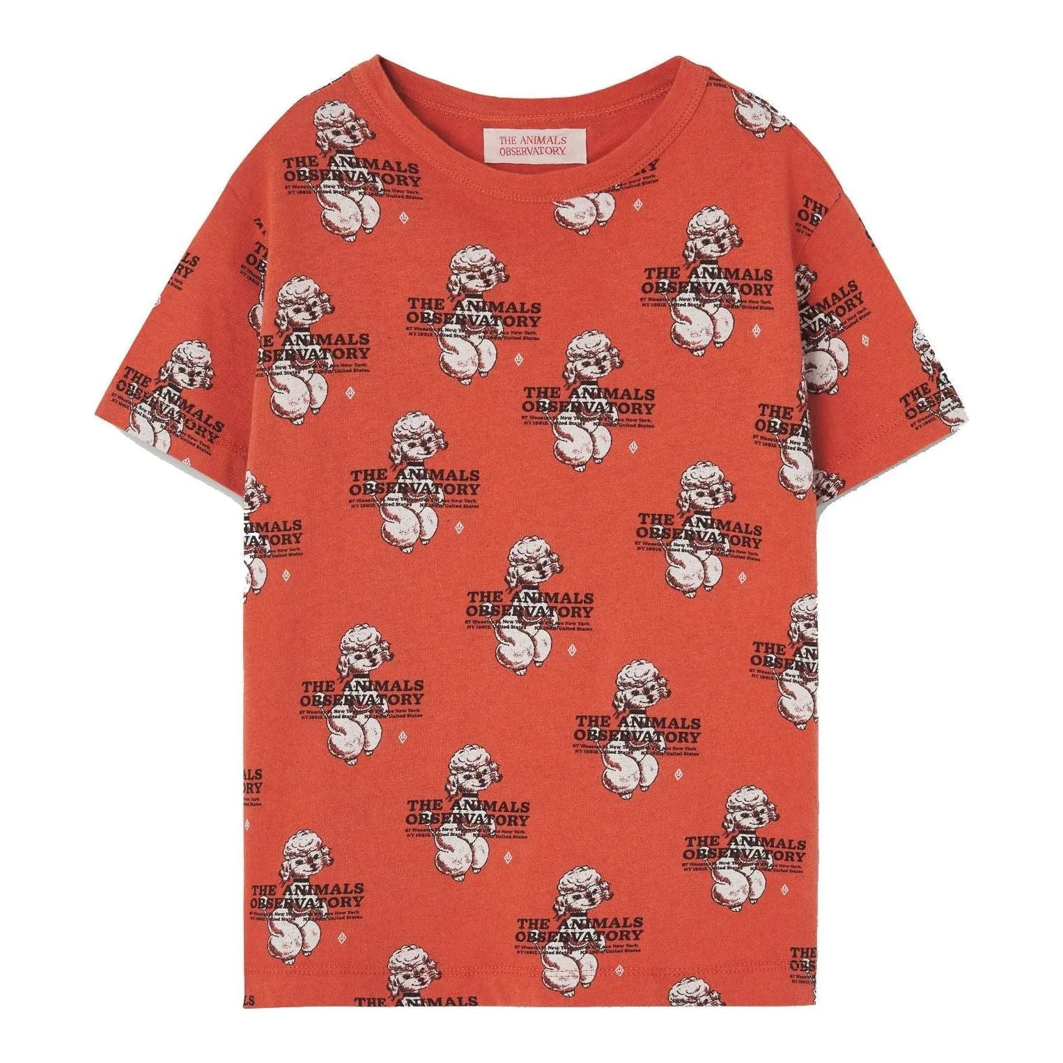 Rooster Kids T-Shirt Red
