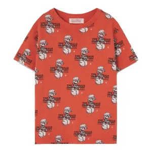 Rooster Kids T-Shirt Red