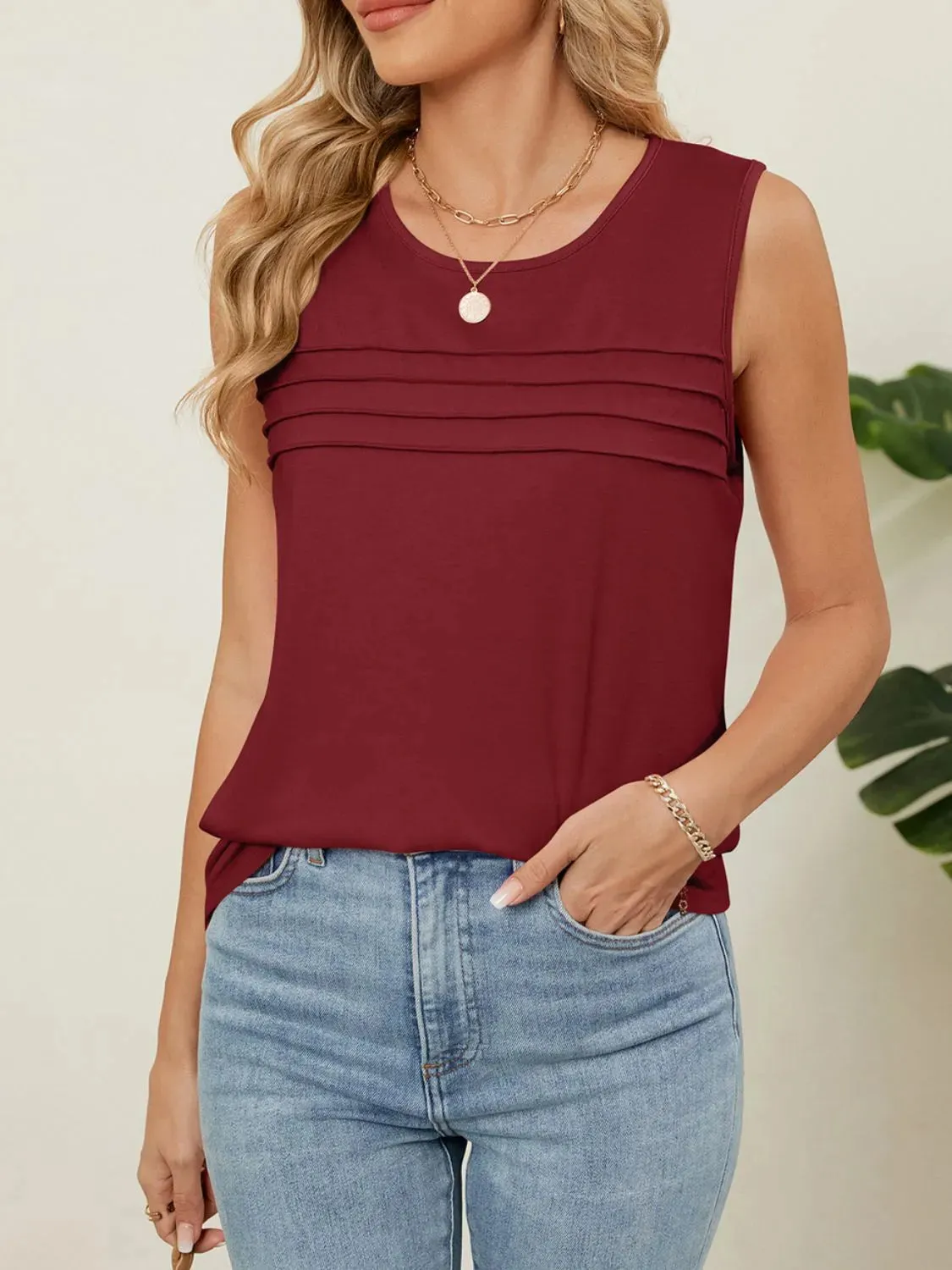 Round Neck Tank