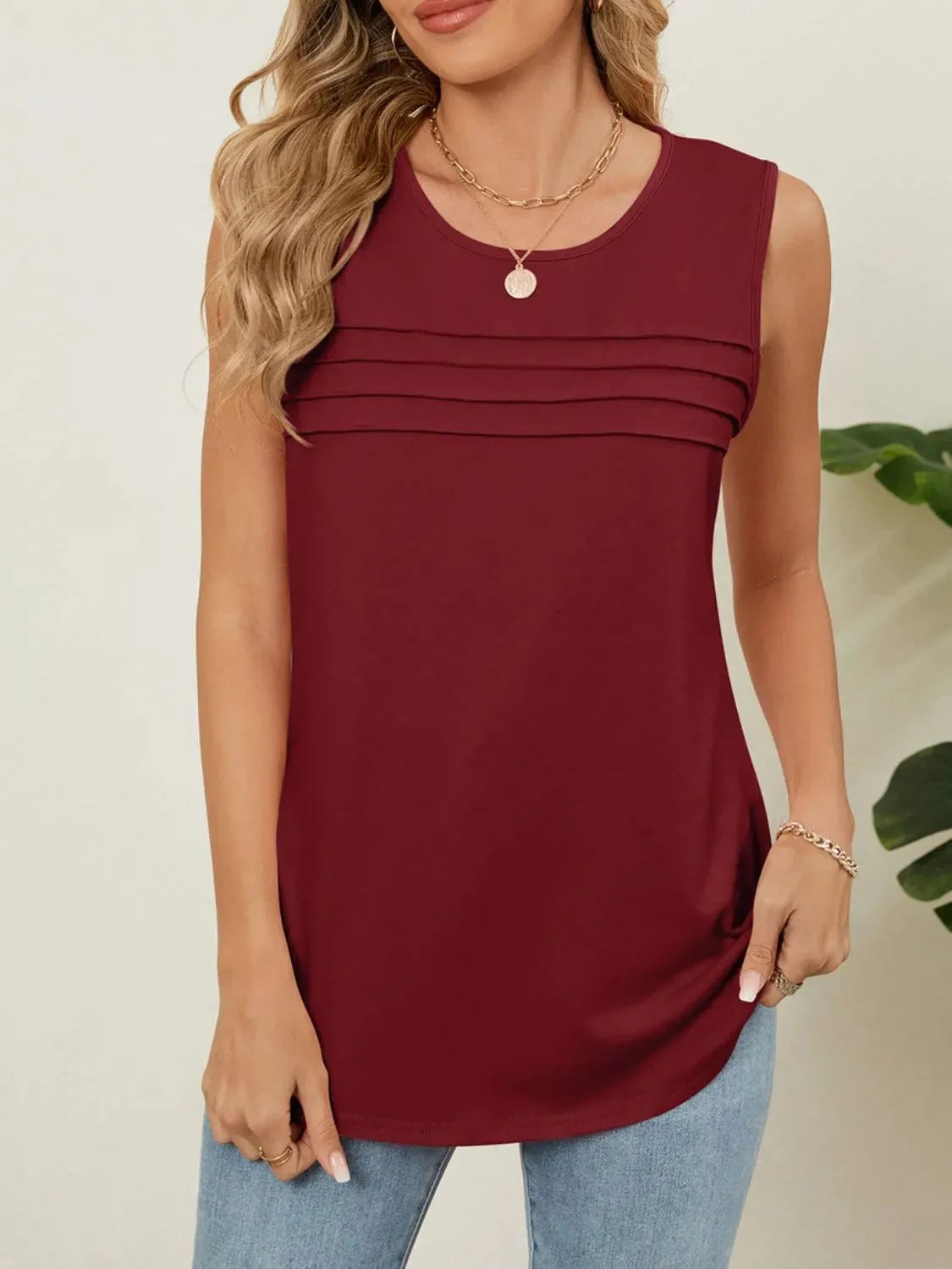 Round Neck Tank