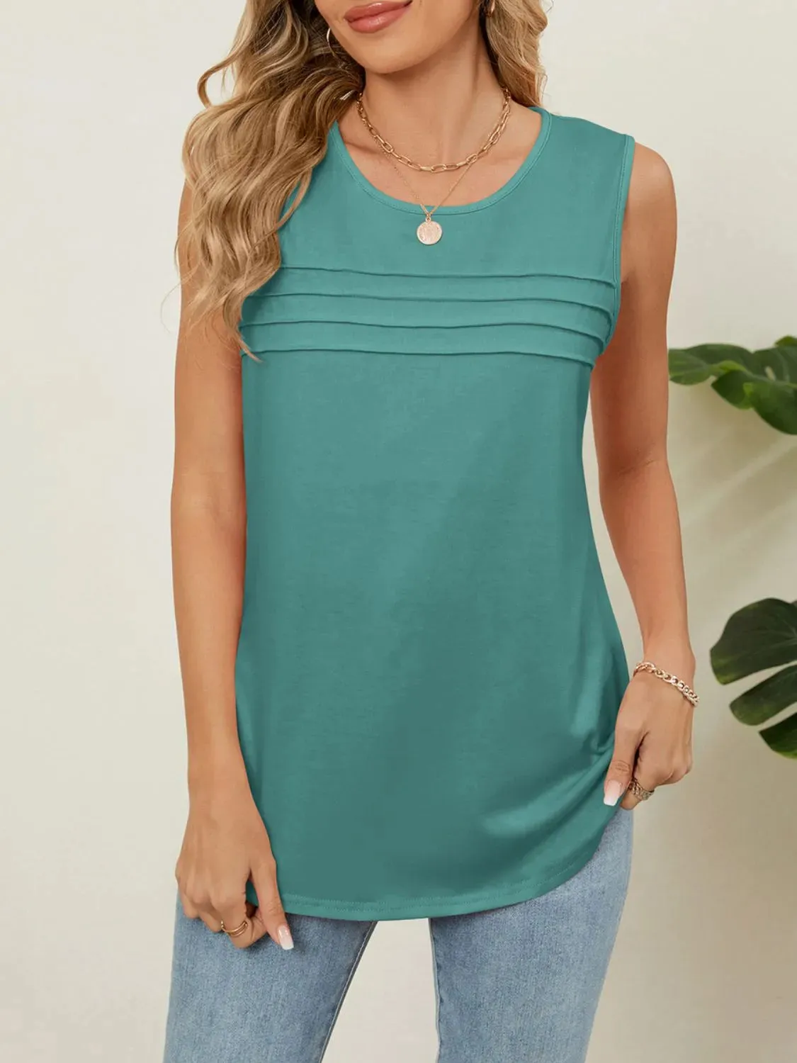 Round Neck Tank
