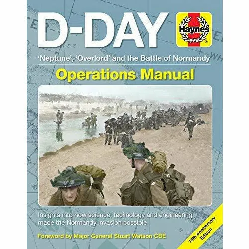 Royal Marines Fitness Manual  & D-Day Operations Manual 2 Books Collection Set