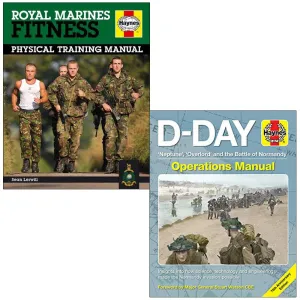 Royal Marines Fitness Manual  & D-Day Operations Manual 2 Books Collection Set