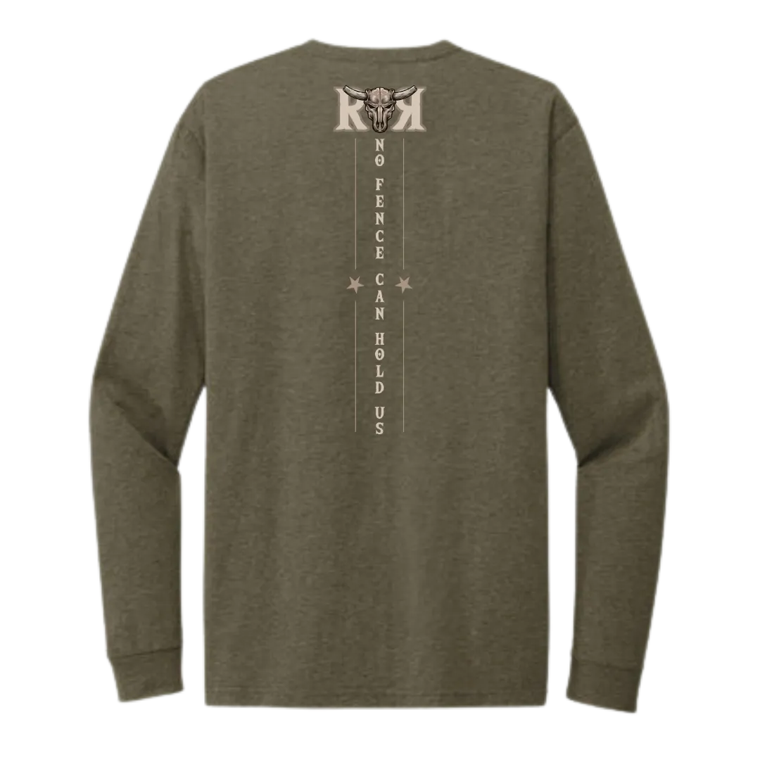 Ruthless Rustlers RR Bold Long Sleeve T-Shirt