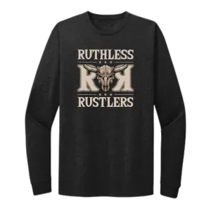 Ruthless Rustlers RR Bold Long Sleeve T-Shirt