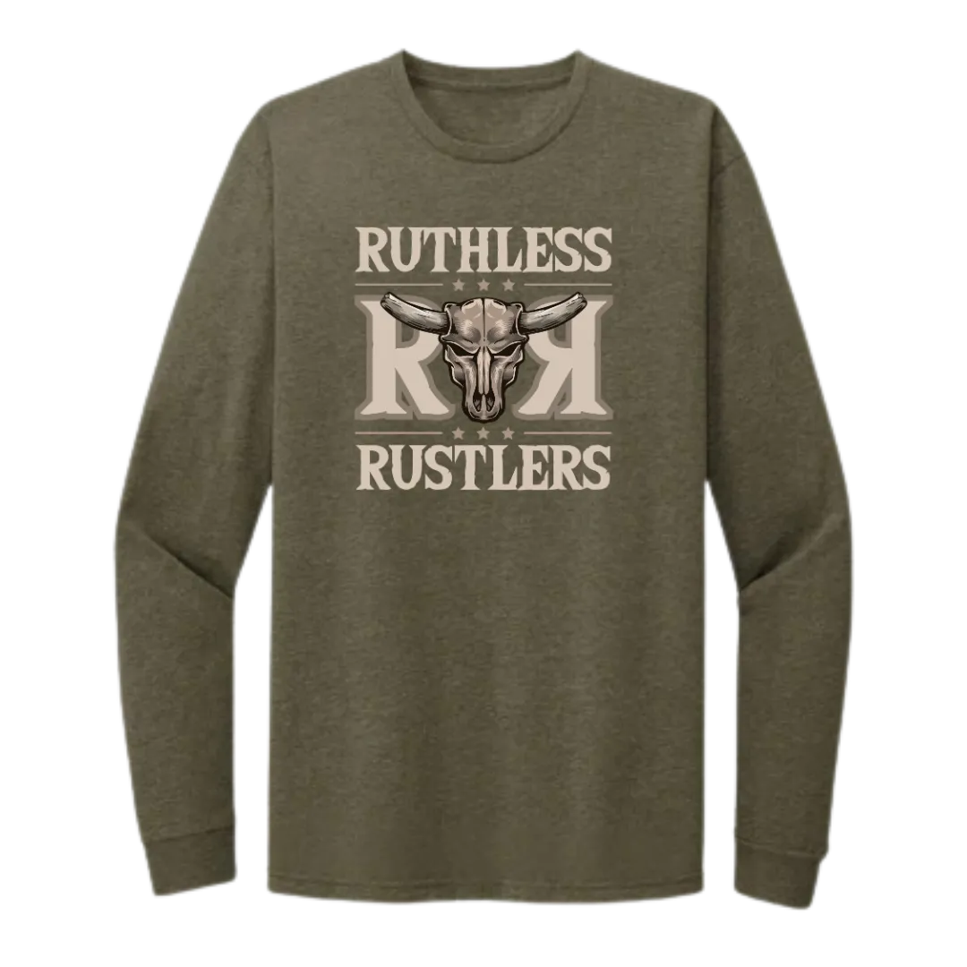 Ruthless Rustlers RR Bold Long Sleeve T-Shirt