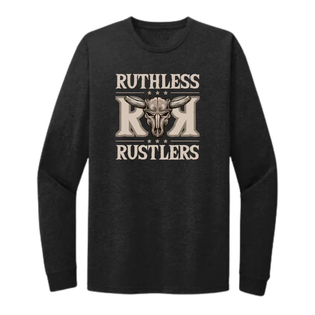 Ruthless Rustlers RR Bold Long Sleeve T-Shirt