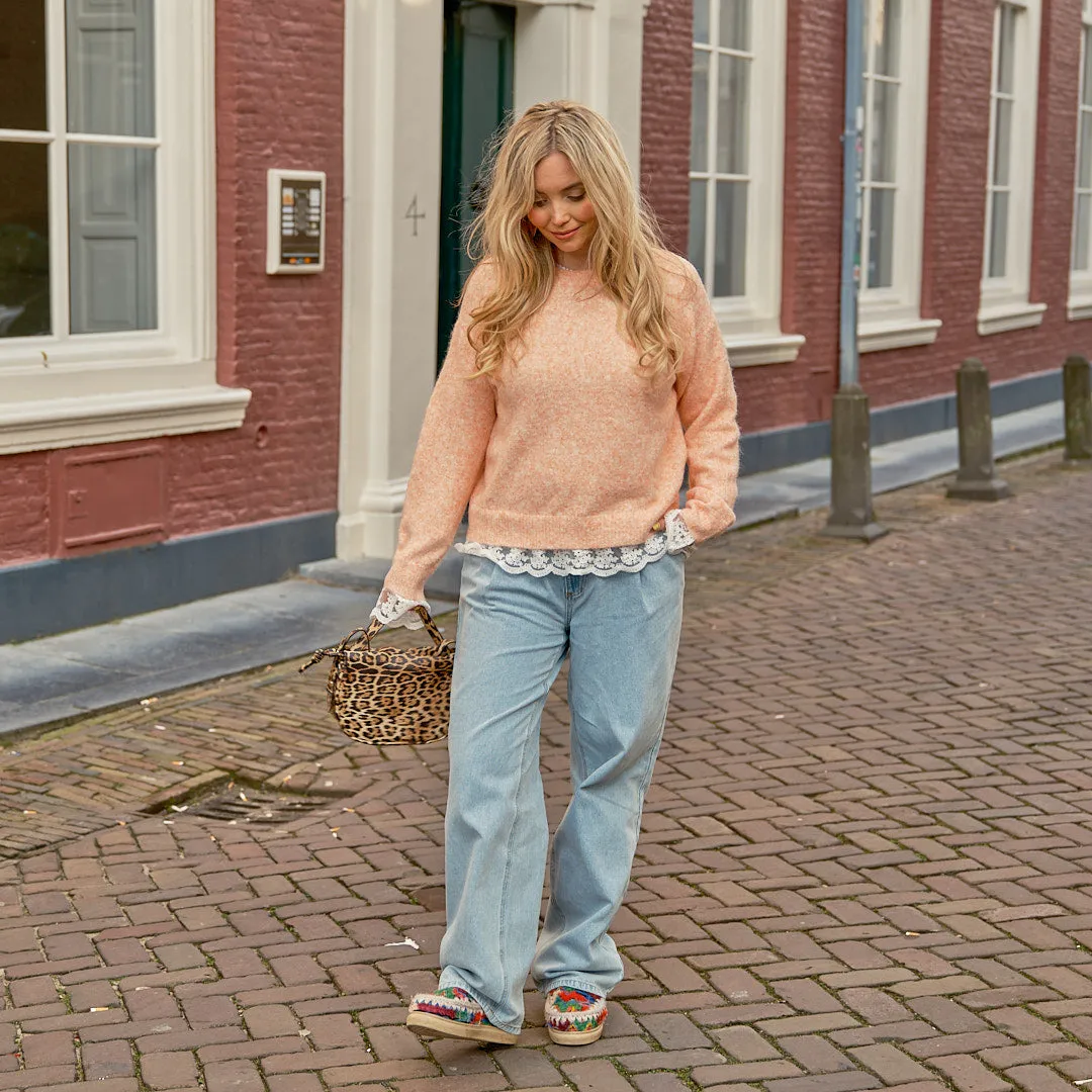 Sala wide jeans light blue
