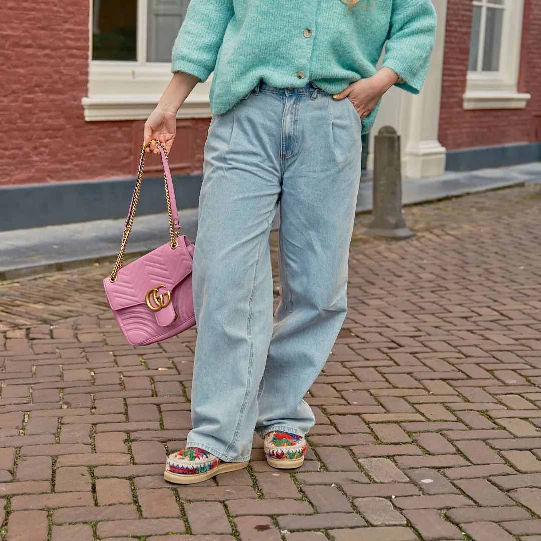Sala wide jeans light blue