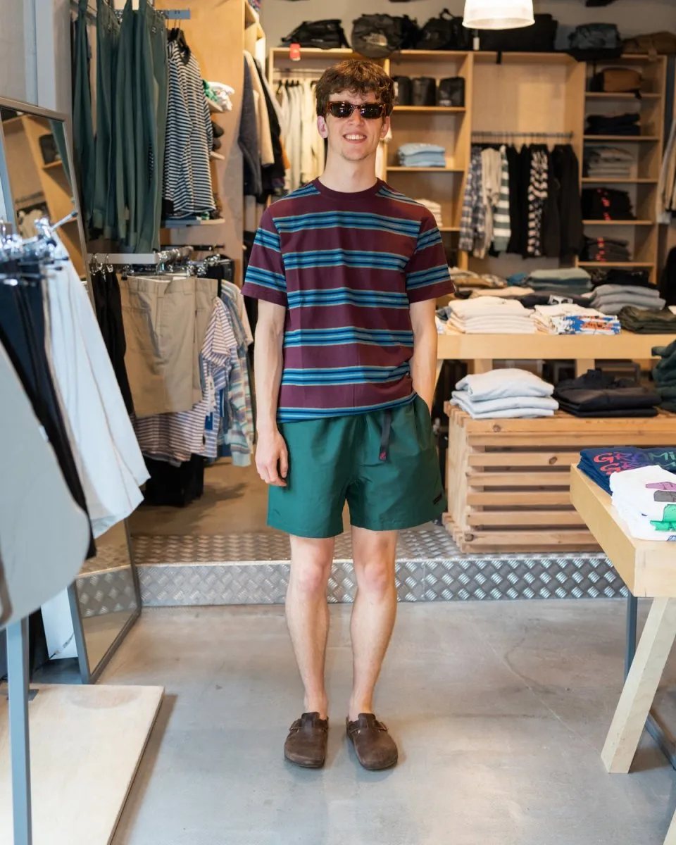 Sami Stripe T-shirt - Dark Burgundy