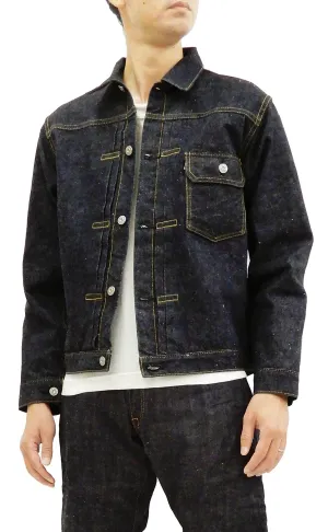 Samurai Jeans Japanese Denim Trucker Jacket Men's Vintage Type 1 Style S0551XX
