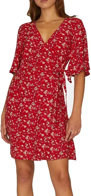 Sanctuary Girl On Fire Faux Wrap Dress Simply Red XL (US 14)
