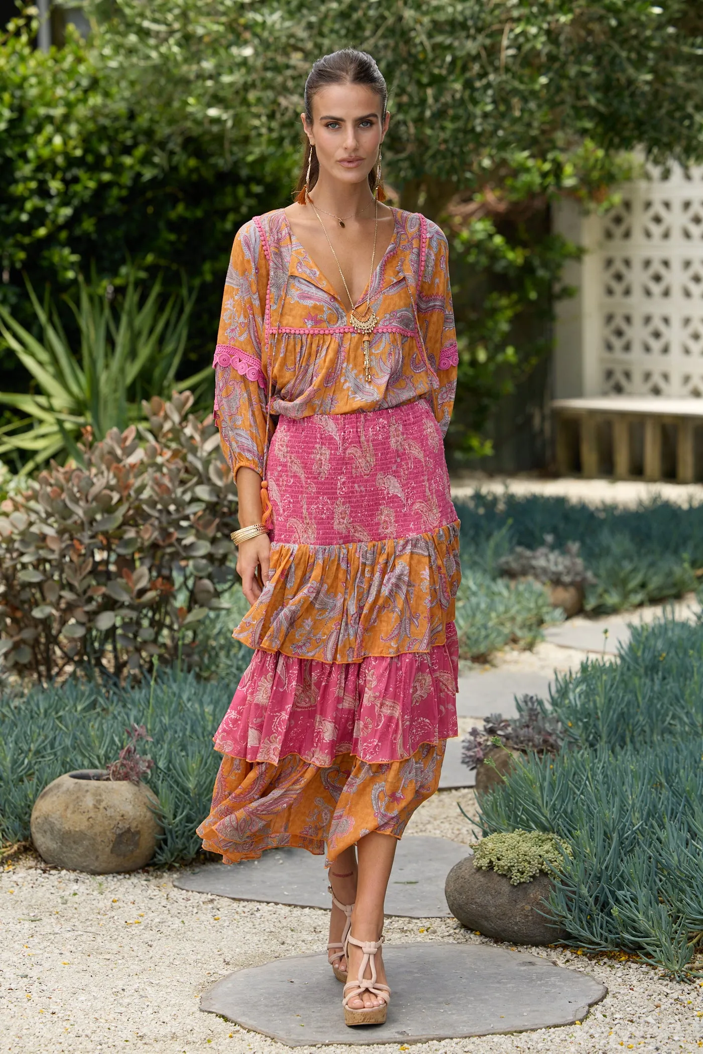 Sangria Skirt Fantasia Patch