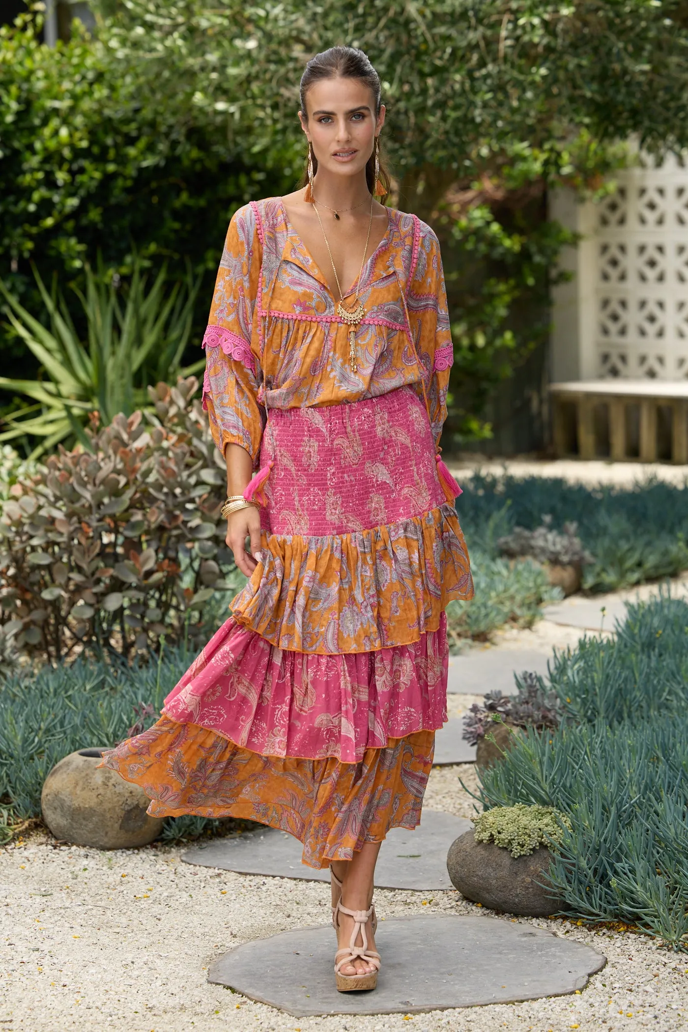 Sangria Skirt Fantasia Patch