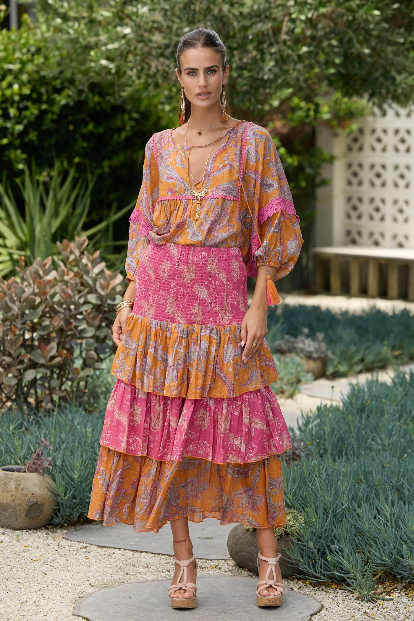 Sangria Skirt Fantasia Patch