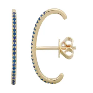 Sapphire Ear Bar