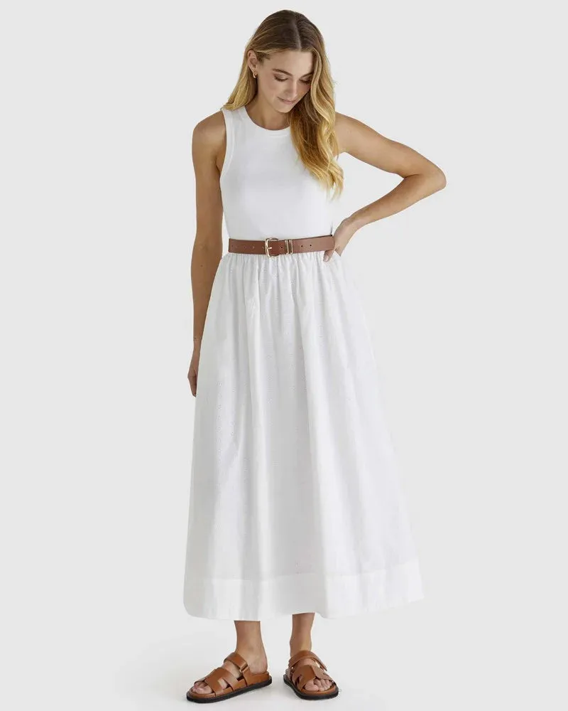 Sass - Opal Dress - White