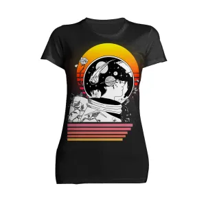 Science Space Astronaut Anime Retro Vintage Comic Nerd Geek Official Women's T-shirt