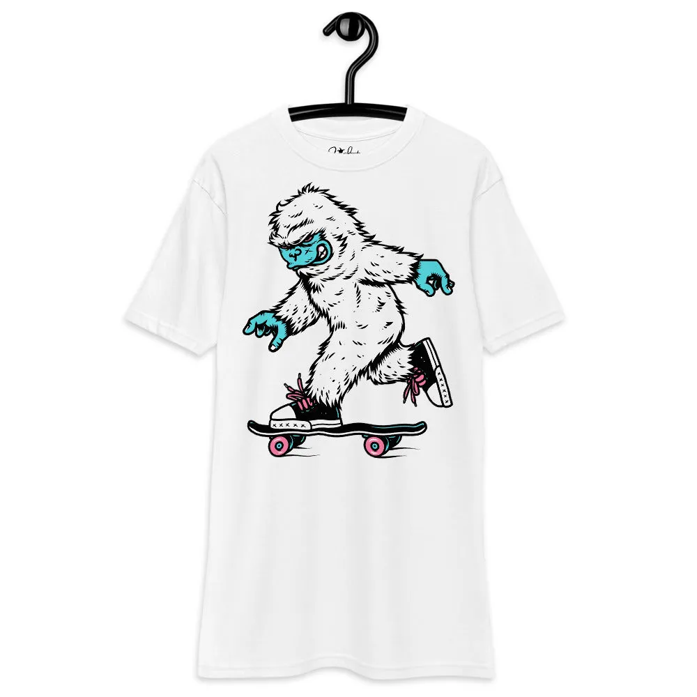 Scooter Bear Men’s premium heavyweight tee