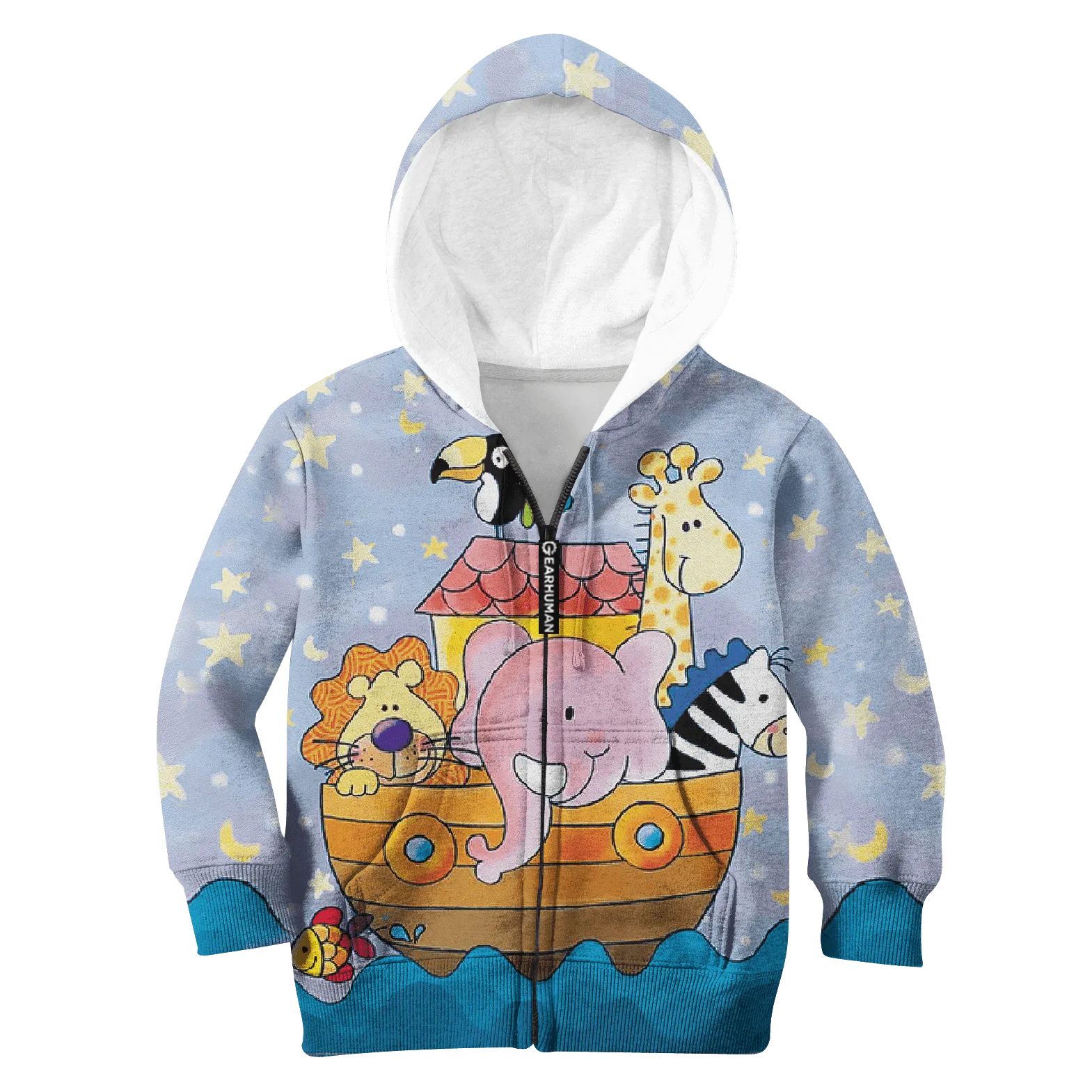 Sea Adventures of Pets Custom Cosplay Kid Hoodie