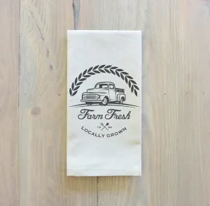 Set of 6 or 8 Farm Fresh Napkins