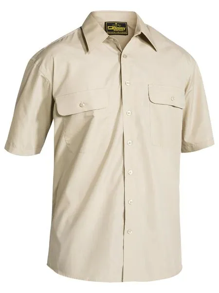 Shirt Bisley Permanent PreSS SS 110g Midnight 2XL
