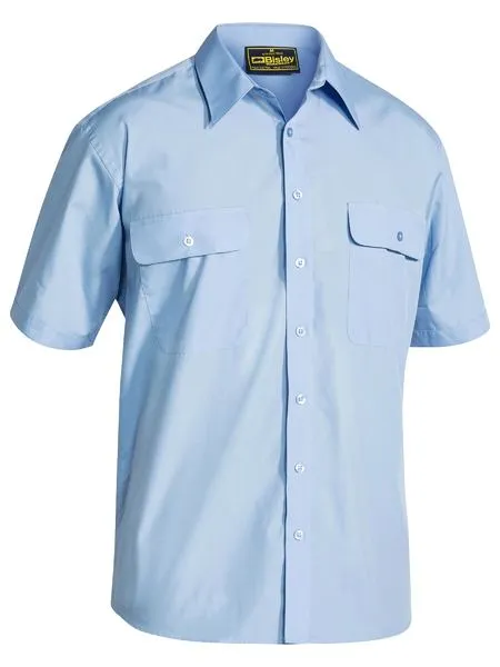 Shirt Bisley Permanent PreSS SS 110g Midnight 2XL