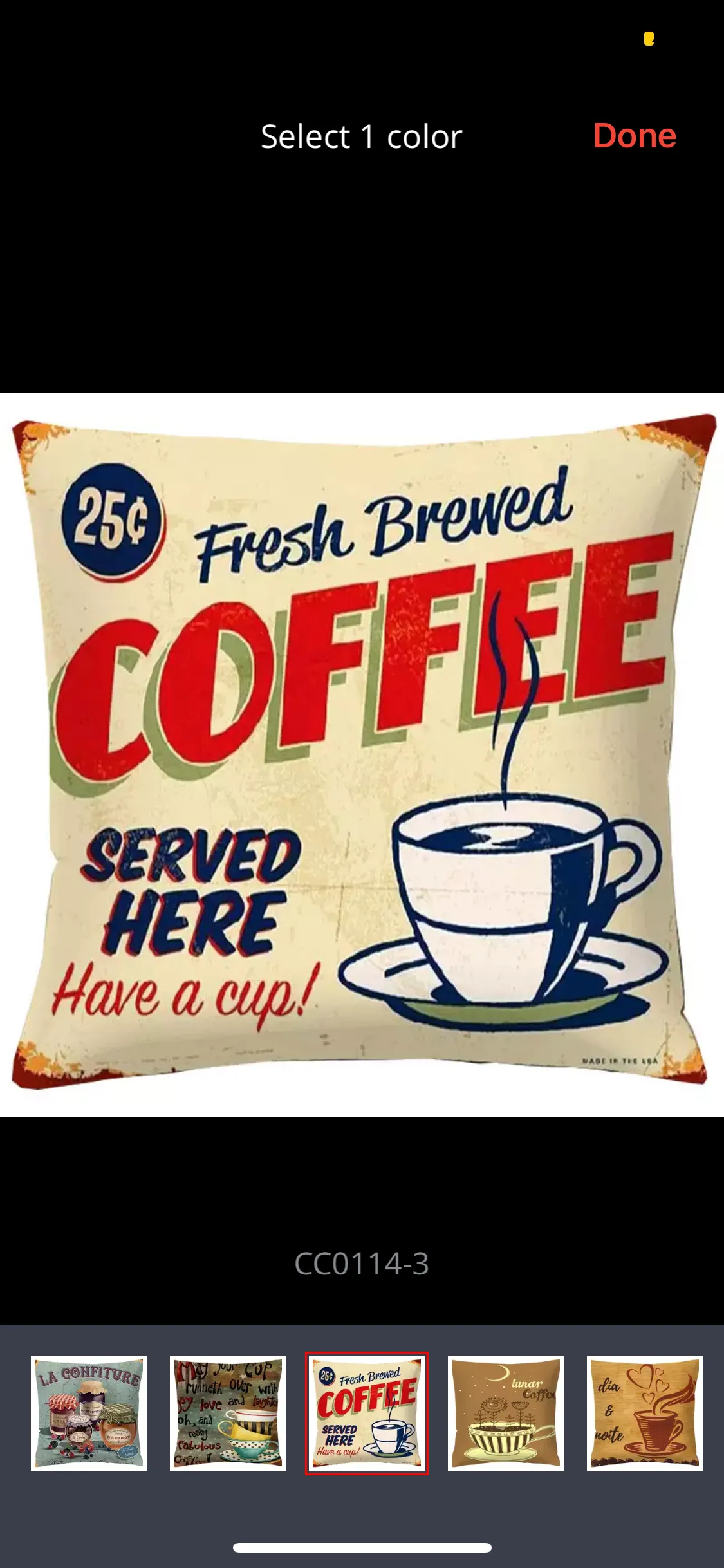 Shirts, jewelry, pillowcases { Coffee }