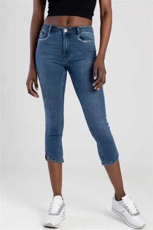 Sissyboy Ladies Axel Mid Waist Capri Med
