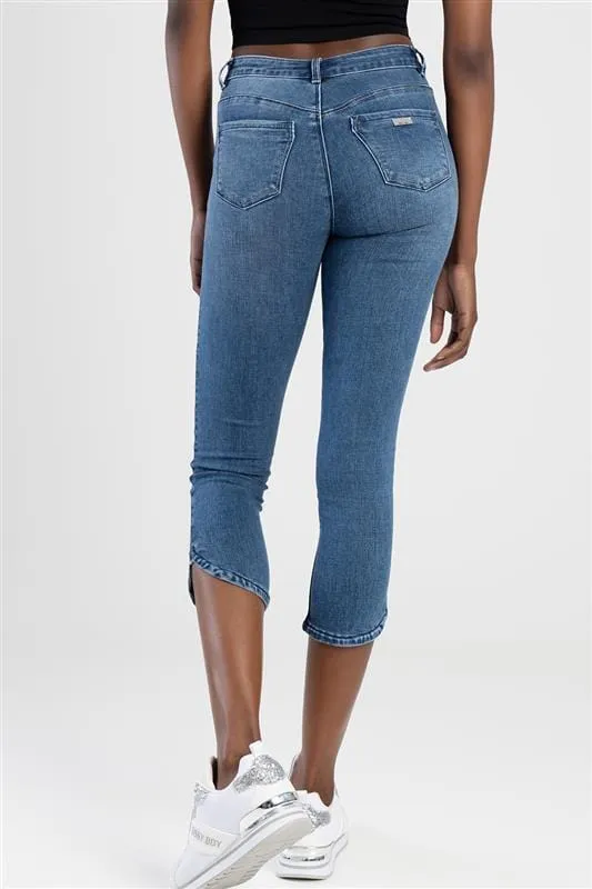 Sissyboy Ladies Axel Mid Waist Capri Med