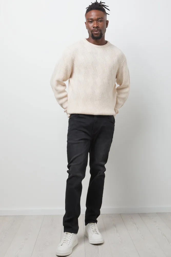 Skinny Denim Jeans Black