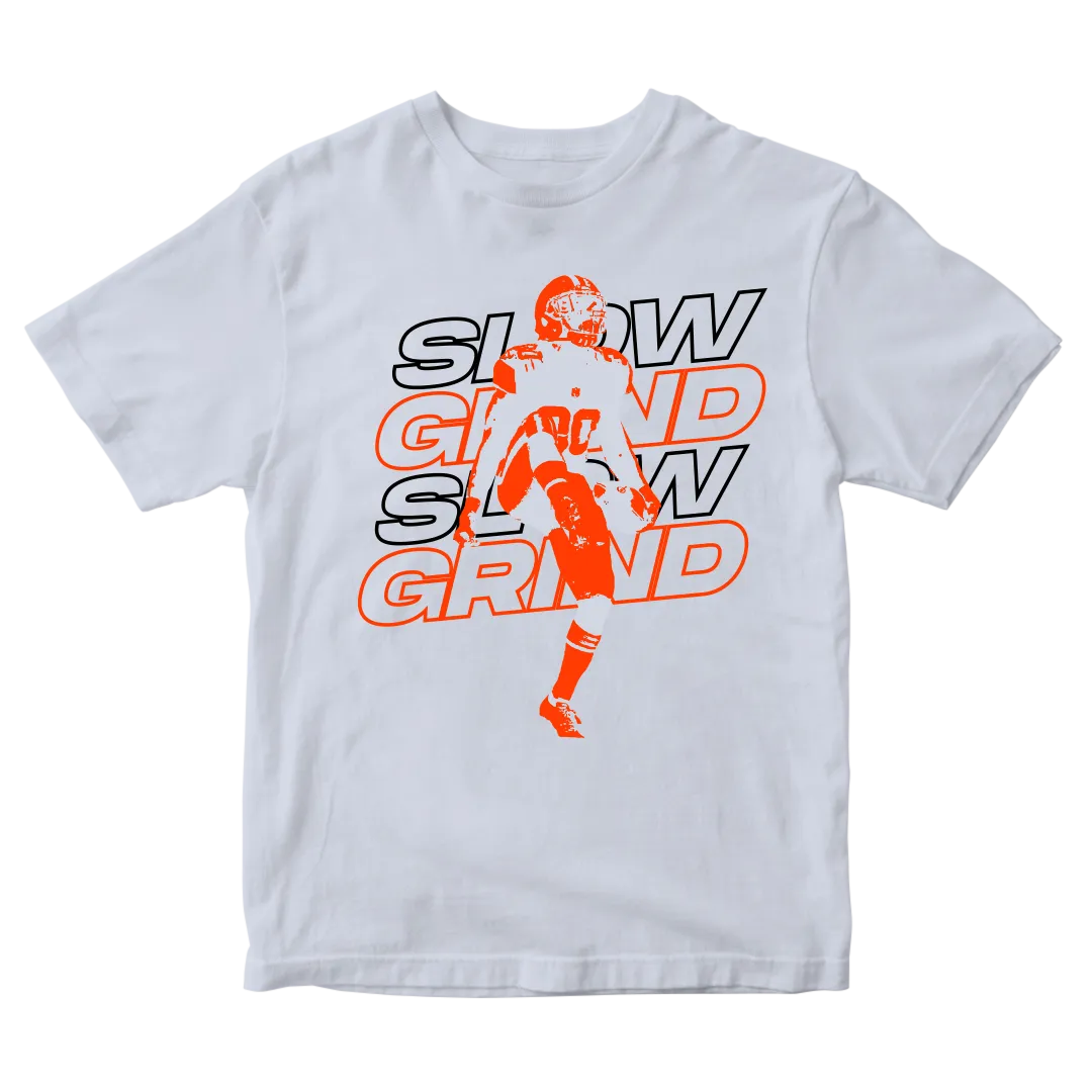 Slow Grind Bold Letter Kid T-Shirt