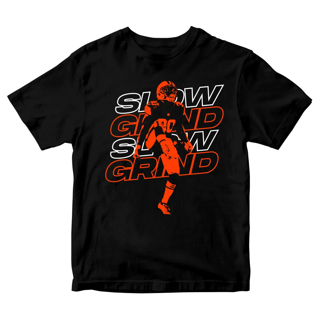 Slow Grind Bold Letter Kid T-Shirt