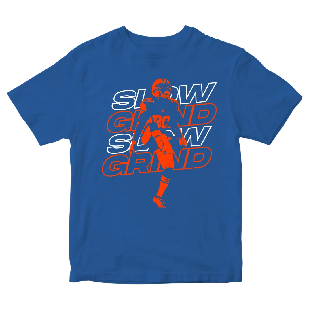 Slow Grind Bold Letter Kid T-Shirt