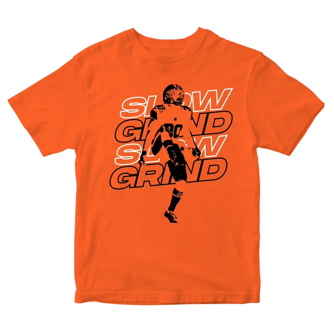 Slow Grind Bold Letter Kid T-Shirt