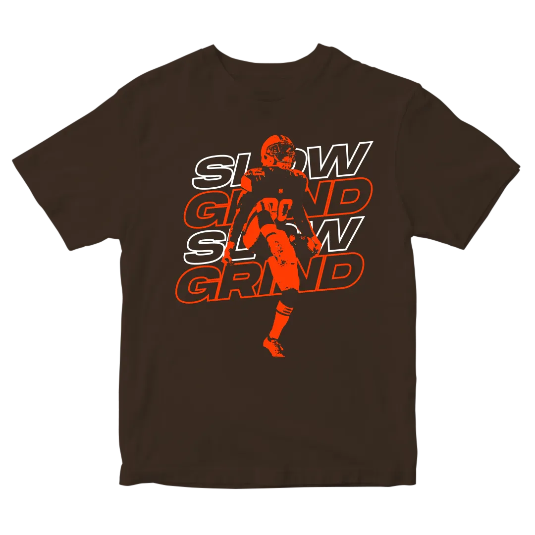 Slow Grind Bold Letter Kid T-Shirt