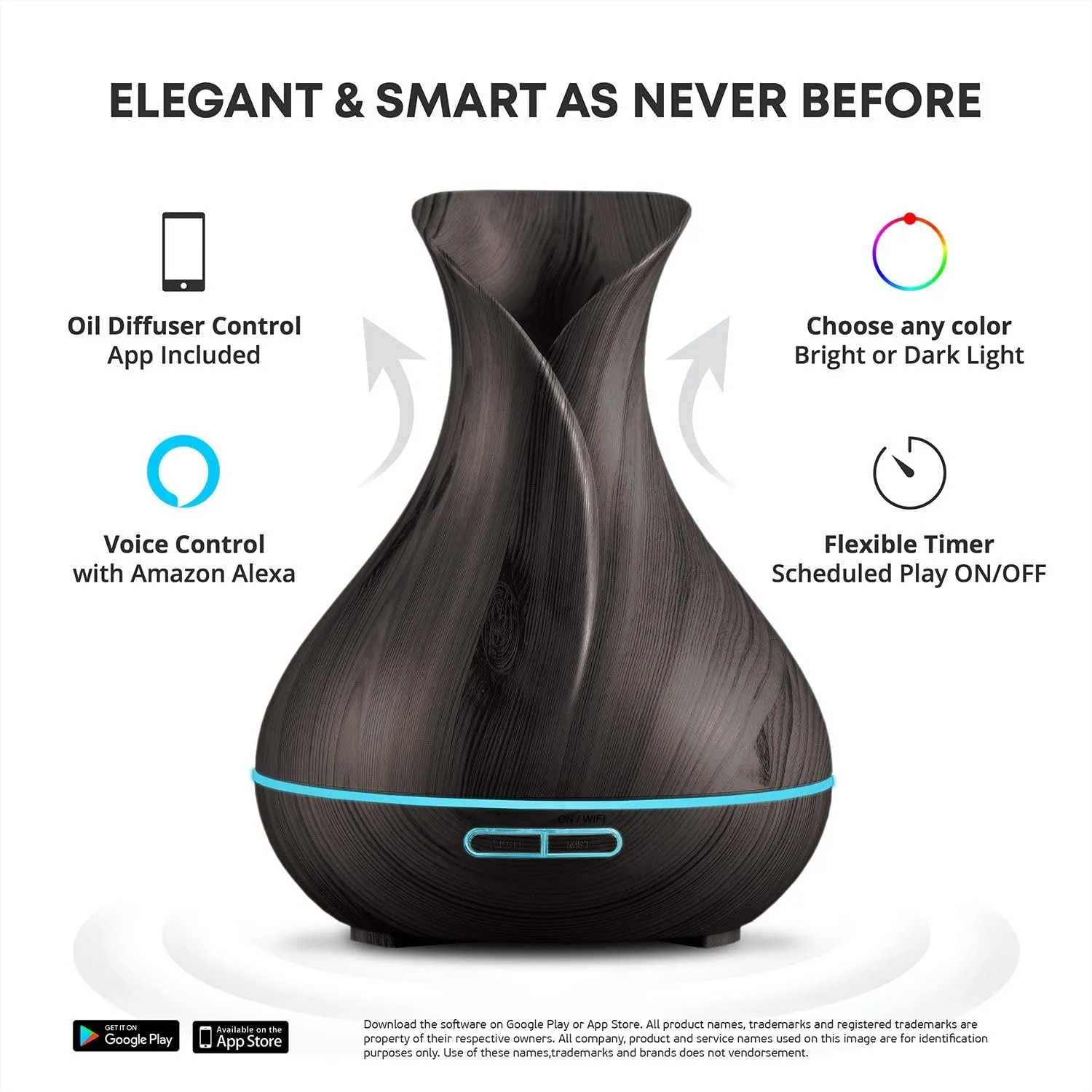 Smart Essential Oil Aromatherapy Humidifier