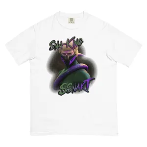 SnakT w/ QR Code - Unisex heavyweight t-shirt