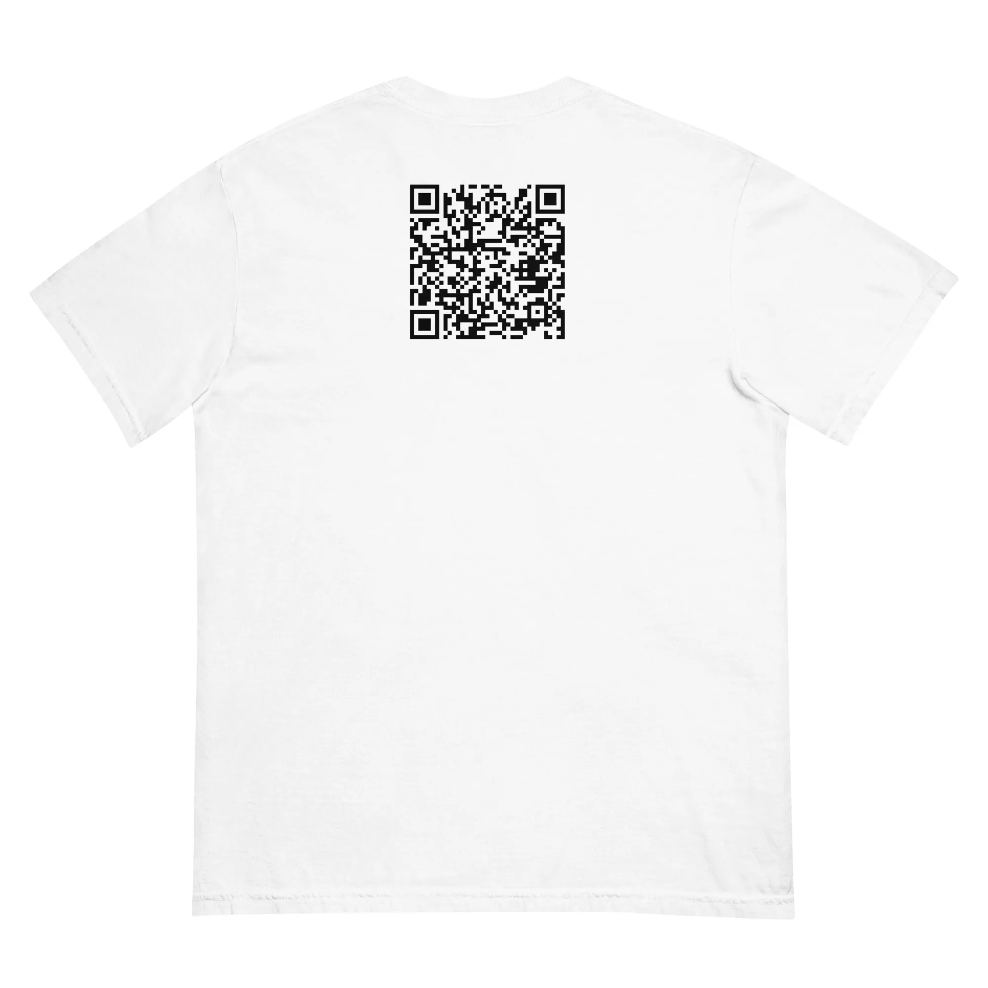 SnakT w/ QR Code - Unisex heavyweight t-shirt