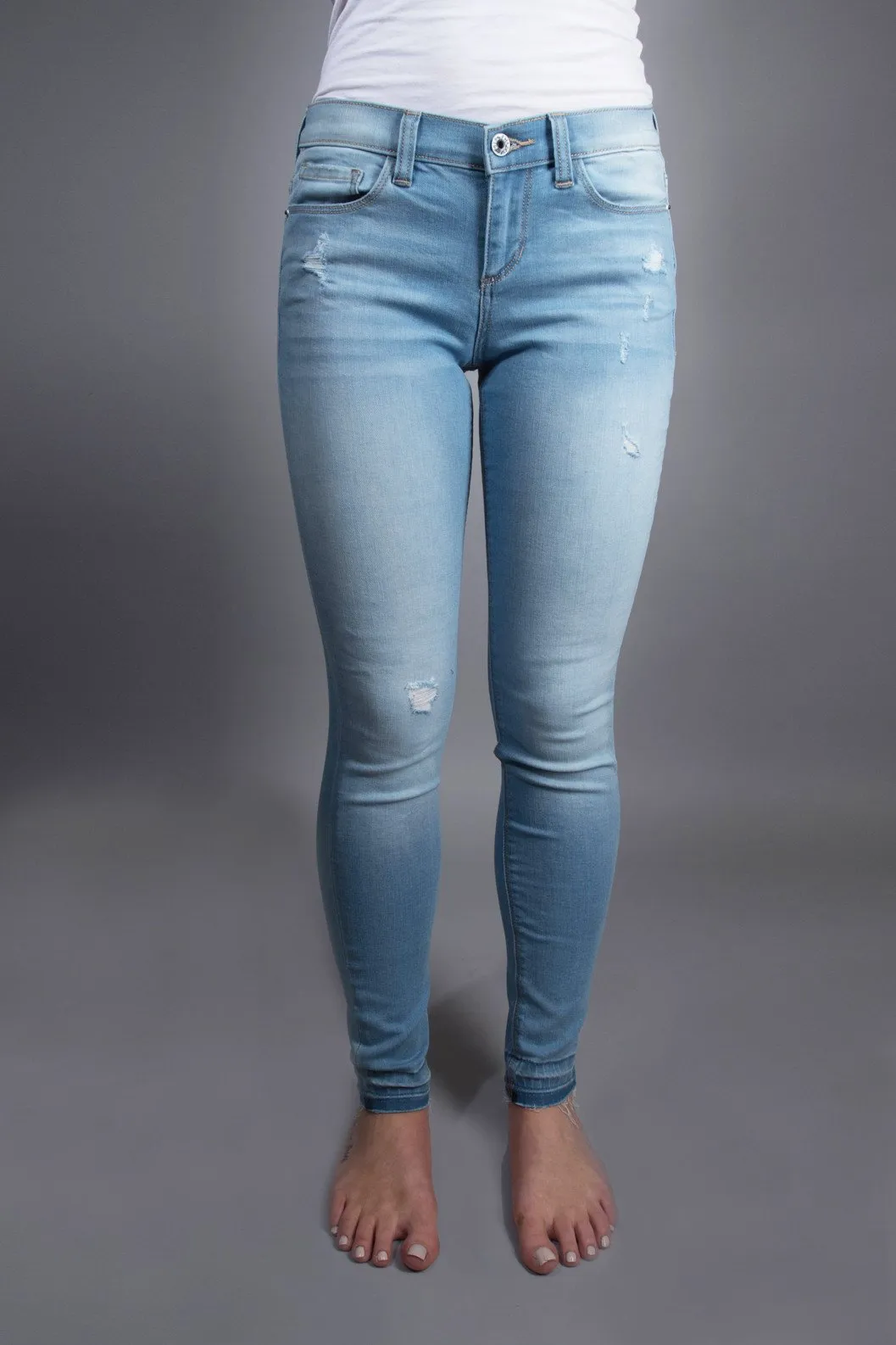 Sneak Peek Jeans ~ Light Wash