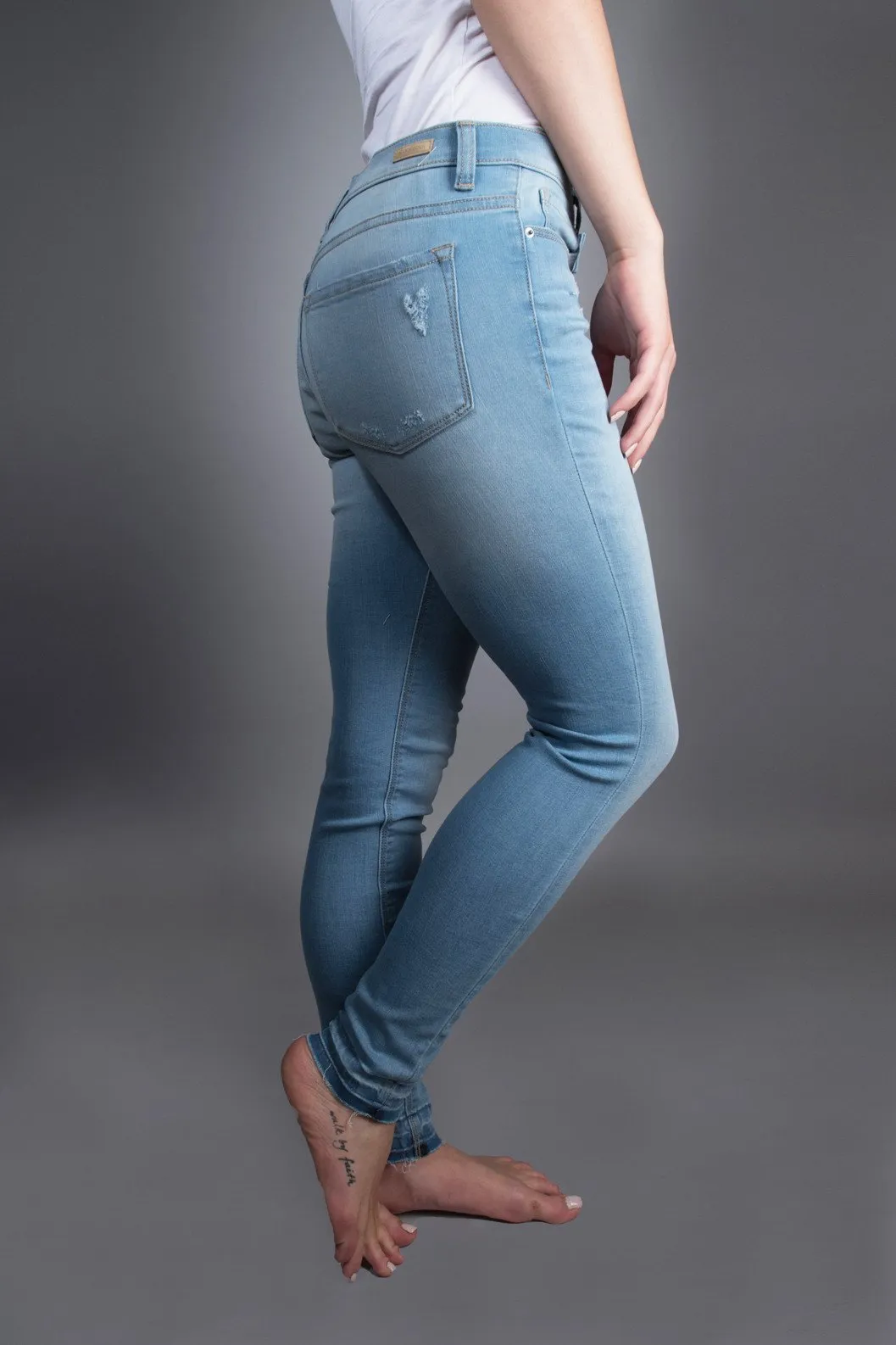 Sneak Peek Jeans ~ Light Wash