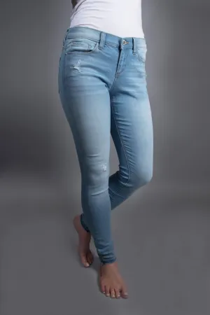 Sneak Peek Jeans ~ Light Wash